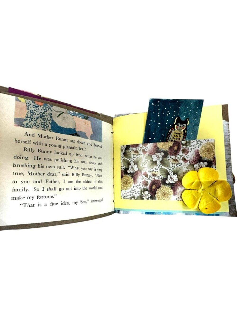 Mini Junk Journal OOAK Scrapbooking Journaling Handmade Book Inner Child - Picture 4 of 7